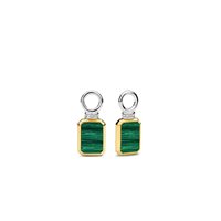 Pendente Ti Sento Milano Donna in Argento Malachite 9241MA - 9241MA